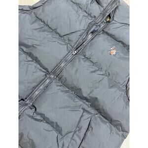 US Polo Association assn. black puffer vest size XXL with multicolor logo